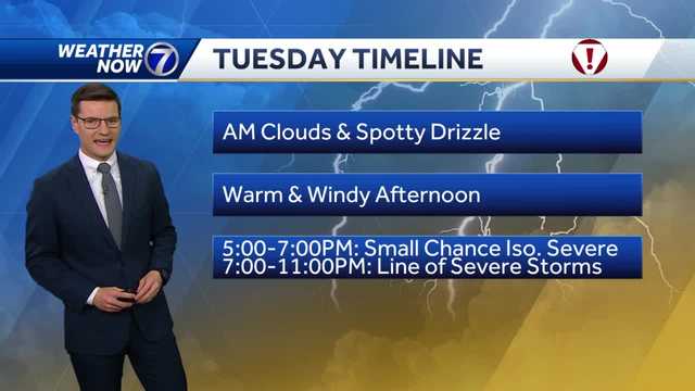 Severe storms likely Tuesday evening, night - Vimarsana News