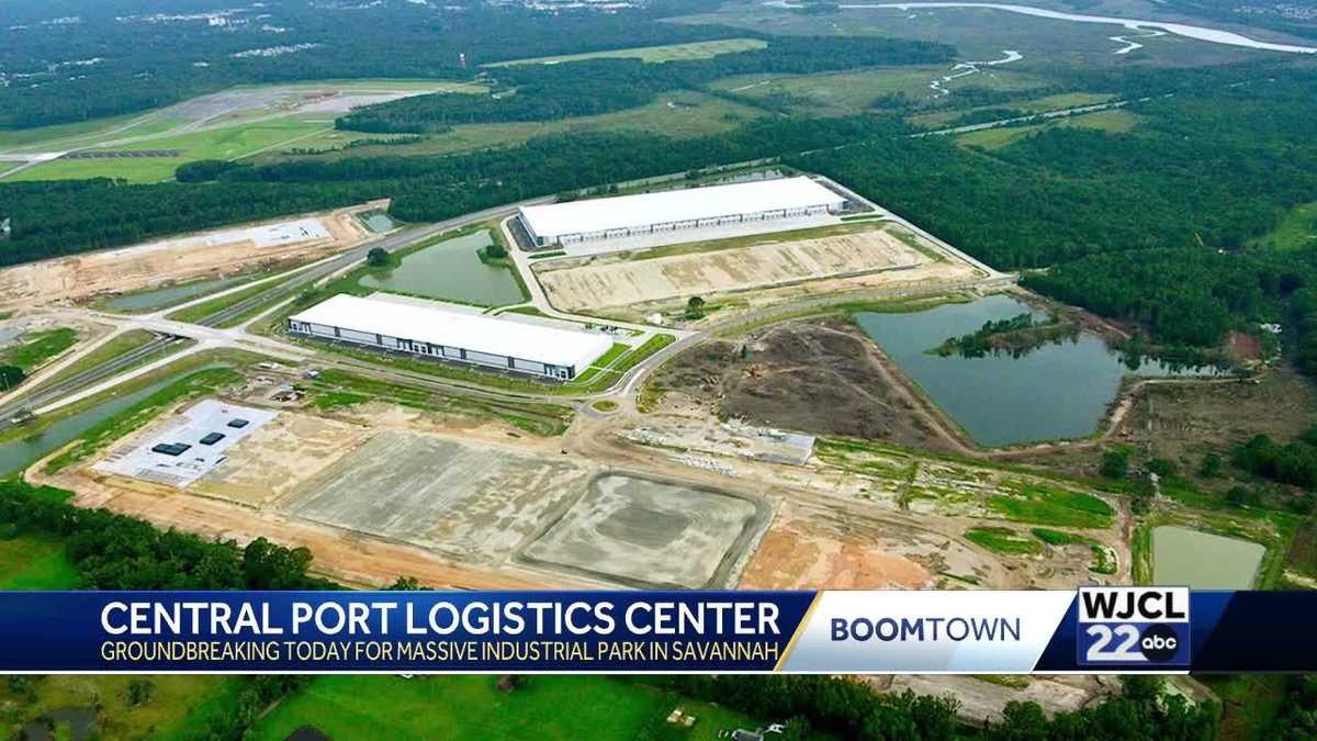 Port of Savannah groundbreaking of over 550-acre site