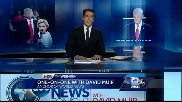 WISN 12 News goes behind scenes of 'World News' with David Muir