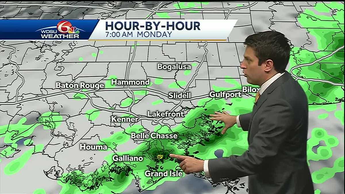 The rain isn't done just yet