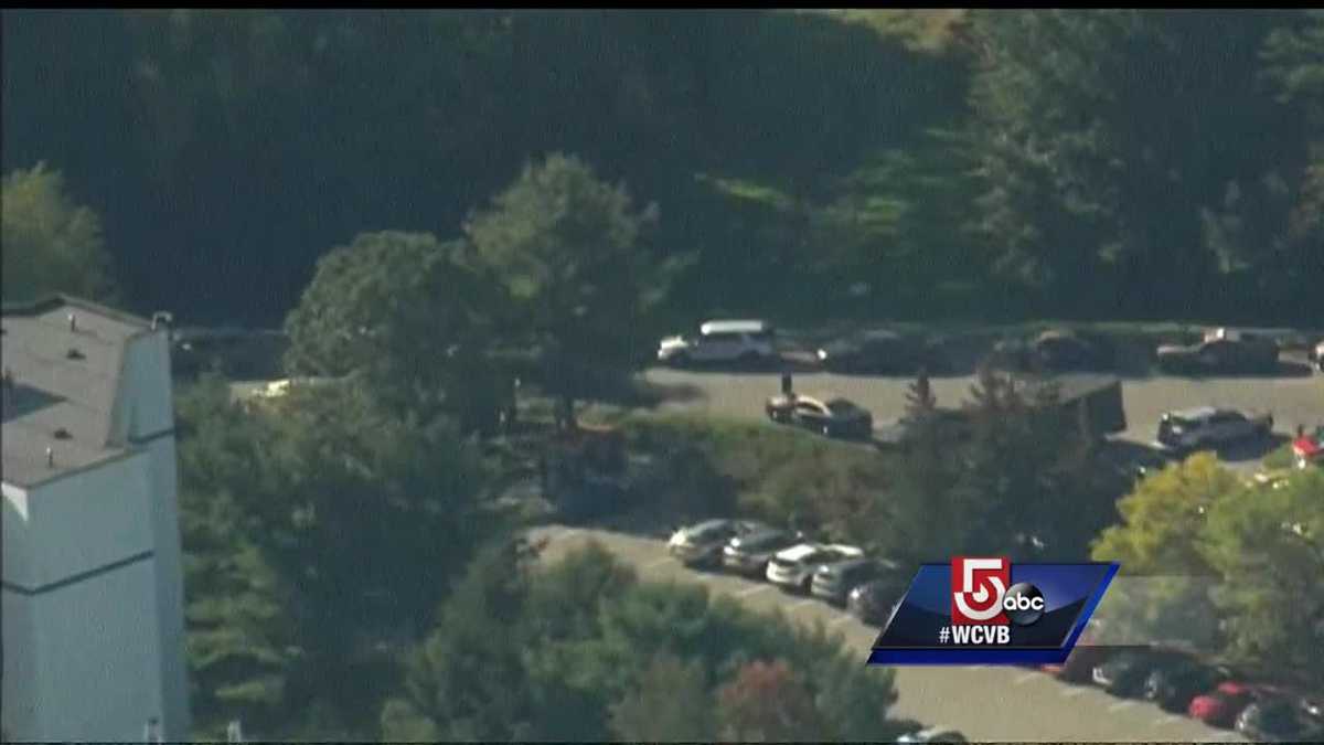 Raw aerial footage shows scene outside DartmouthHitchcock Medical Center
