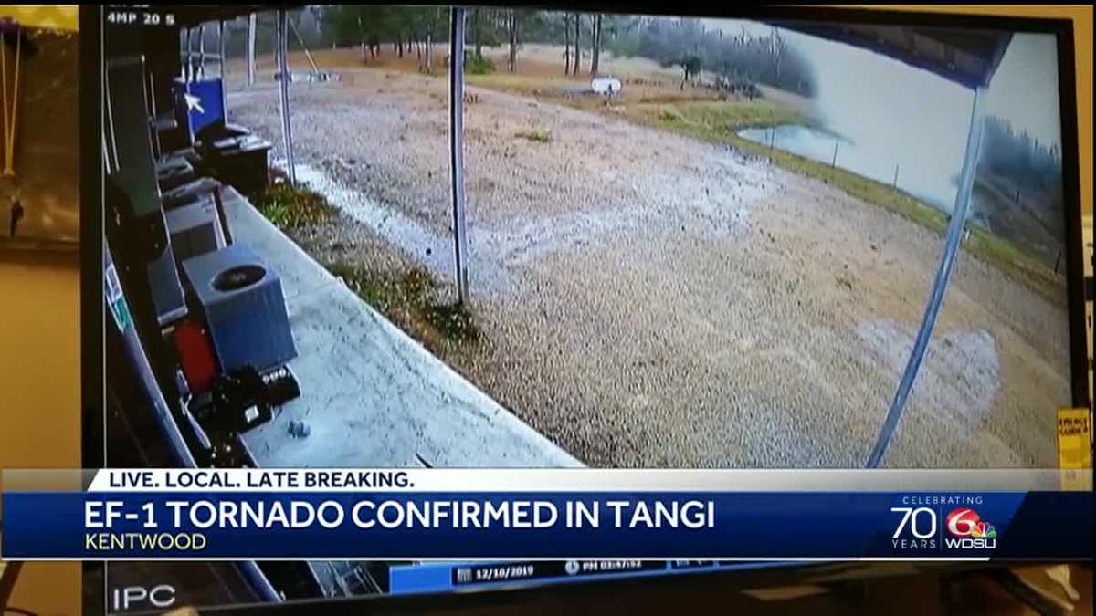 National Weather Service confirms Tangipahoa Parish tornado touchdown