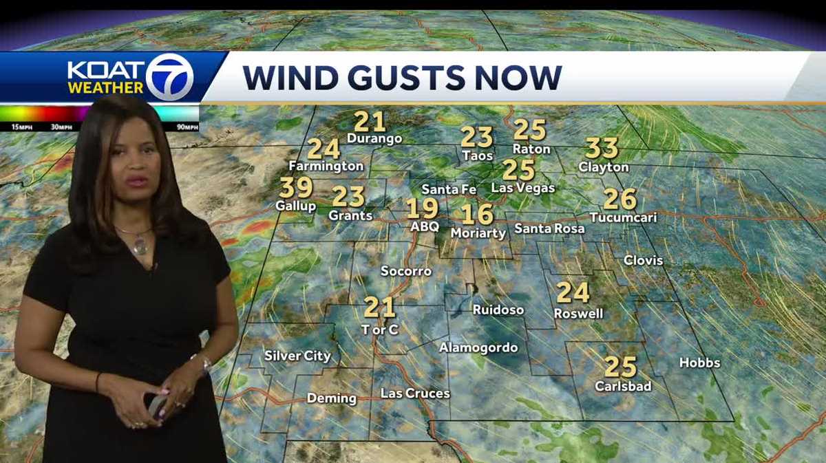 Hot and dry across New Mexico this weekend