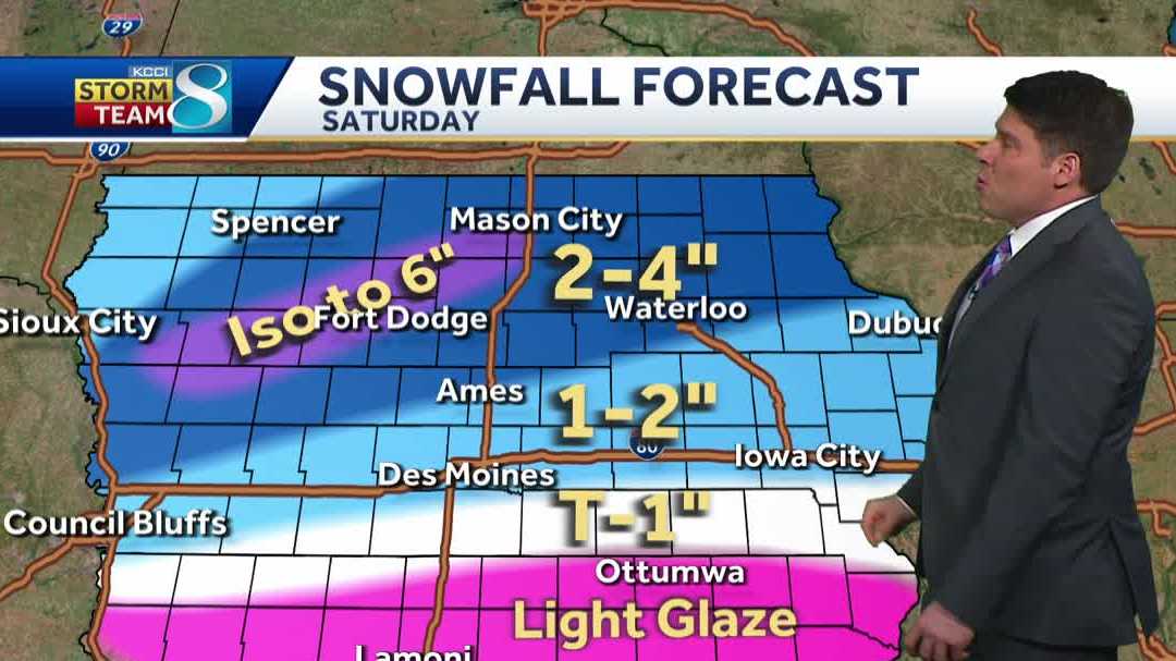 Des Moines weather: Another chance for snow followed by frigid cold