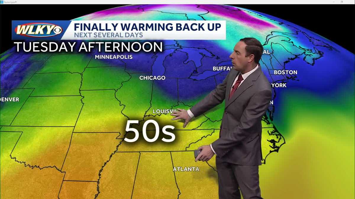 Finally temperatures are warming up this week