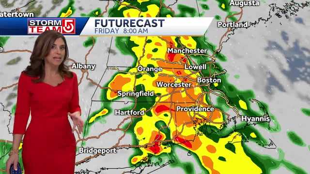 Video: Rain, gusty winds, to end week in Mass.