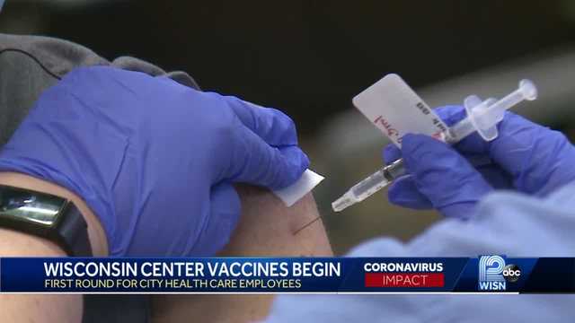 COVID-19: Milwaukee begins vaccinations at Wisconsin Center - Vimarsana News