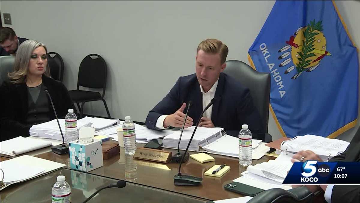 Ryan Walters discusses taxation and education at rally and board meeting