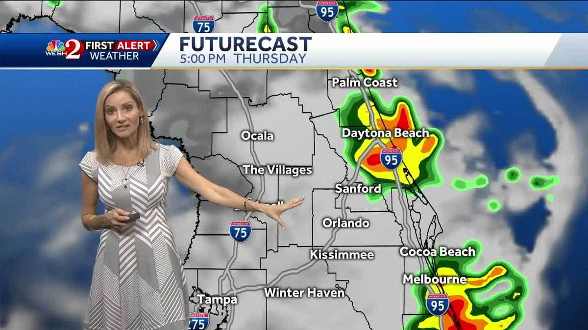 Hot and humid Thursday in Central Florida