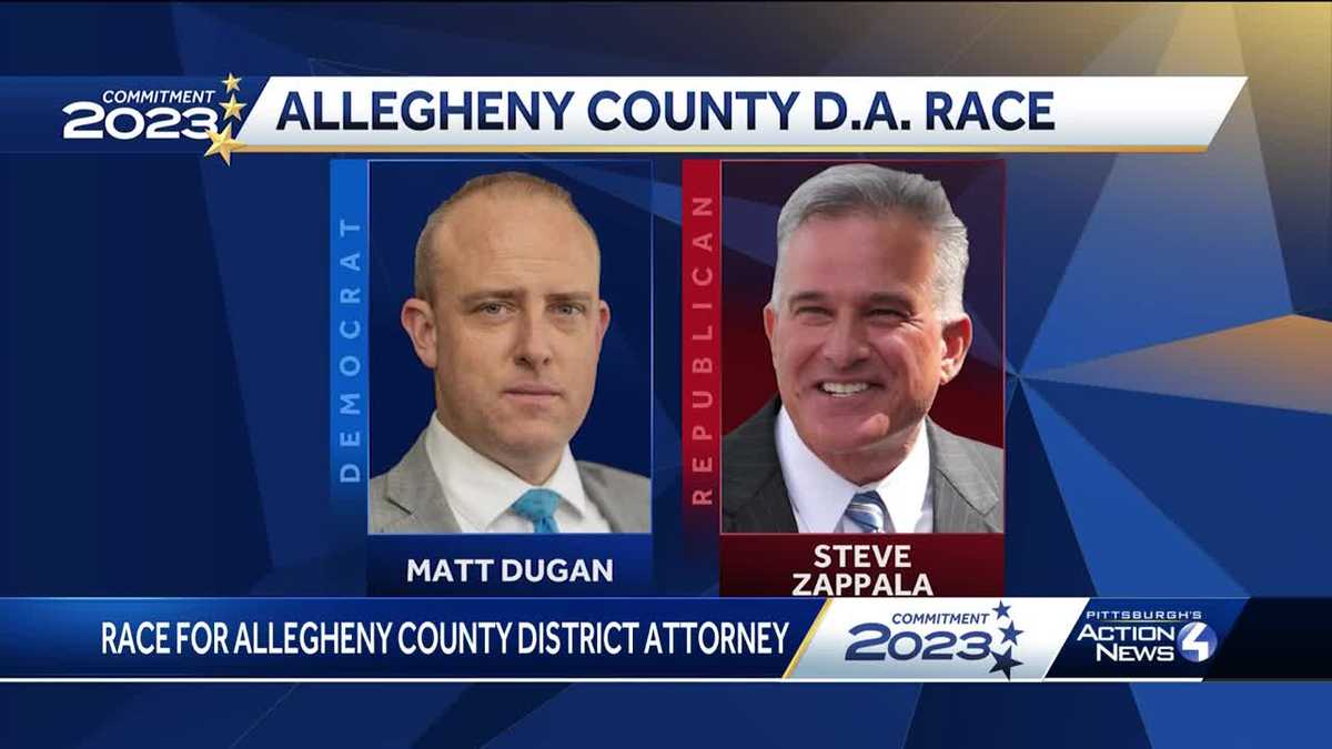 候选人为争取选民在Allegheny县地方检察官竞选中做出最后努力