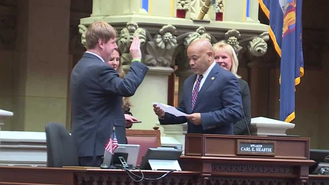Assemblyman Michael Cashman officially sworn in at the New York state Capitol