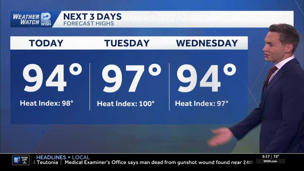 National Weather Service issues heat advisory for Tuesday, Wednesday