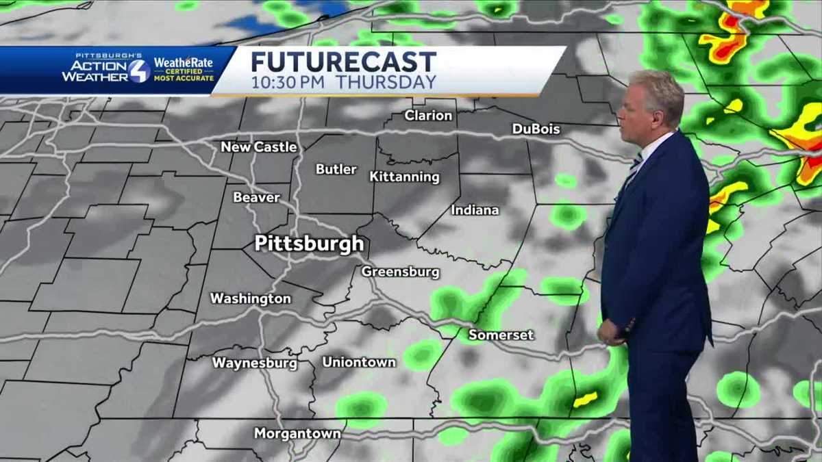 Pittsburgh Weather Gusty winds, rain for Thursday afternoon