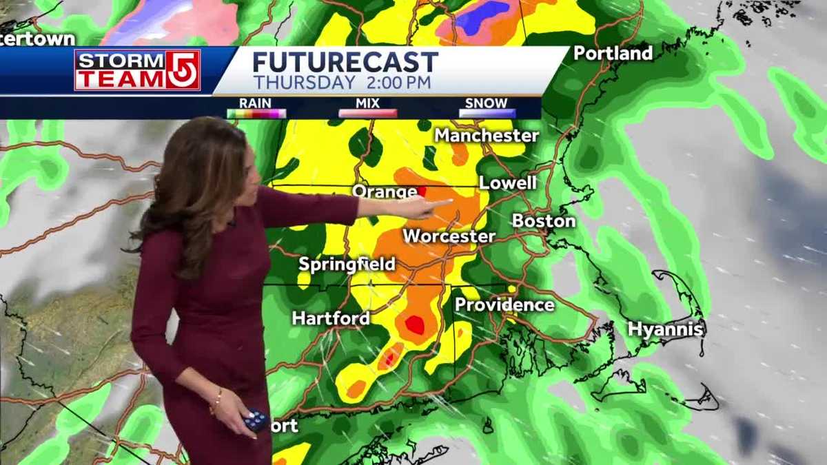 Video: Stormy afternoon ahead; sunshine returns for weekend
