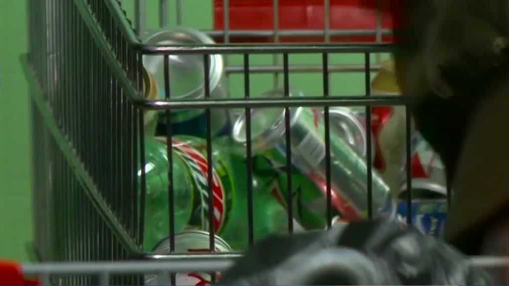 Iowa's bottle bill, which says grocery stores no longer have to accept