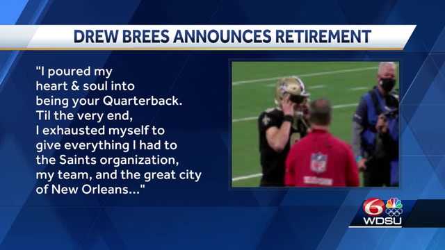 "He will be missed": Saints fans react to the news of Drew Brees' retirement - Vimarsana News