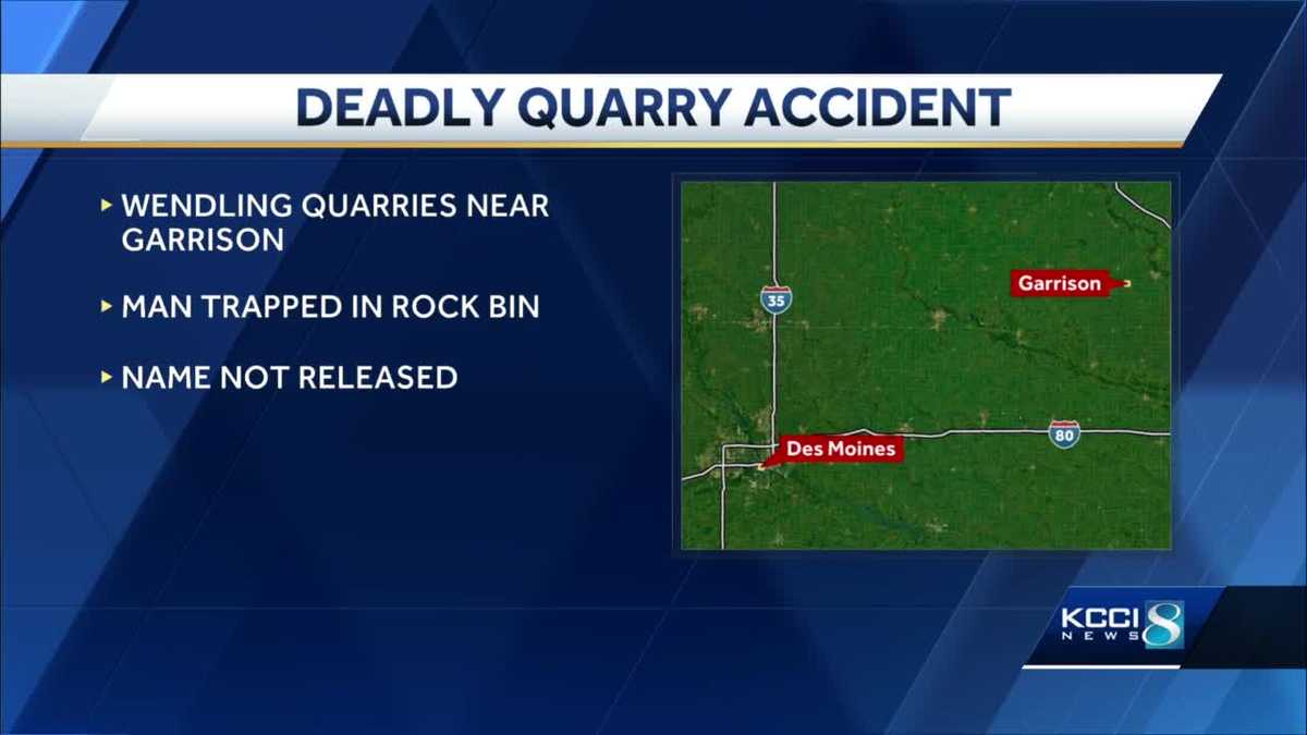 Authorities say worker died in rock quarry accident