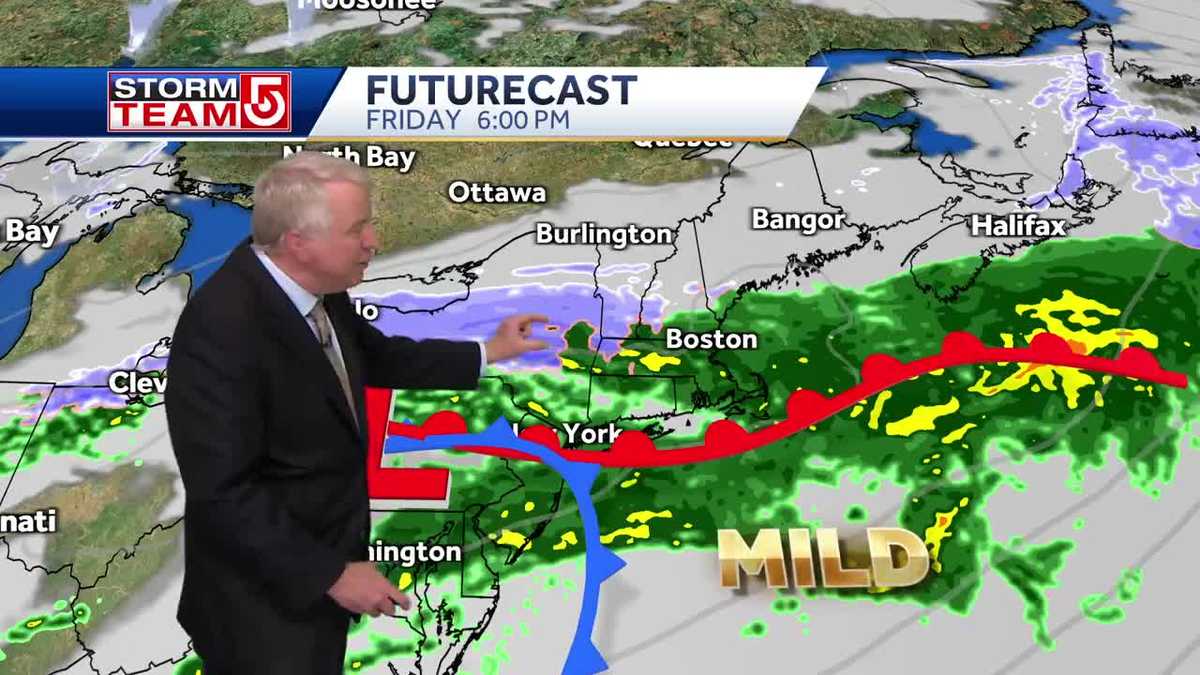 Video: Rain on Friday and possible weekend snow