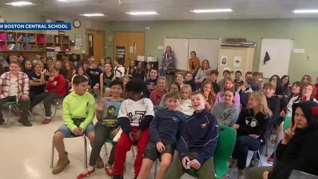'Good Morning, New Hampshire' message from New Boston Central School - Vimarsana News
