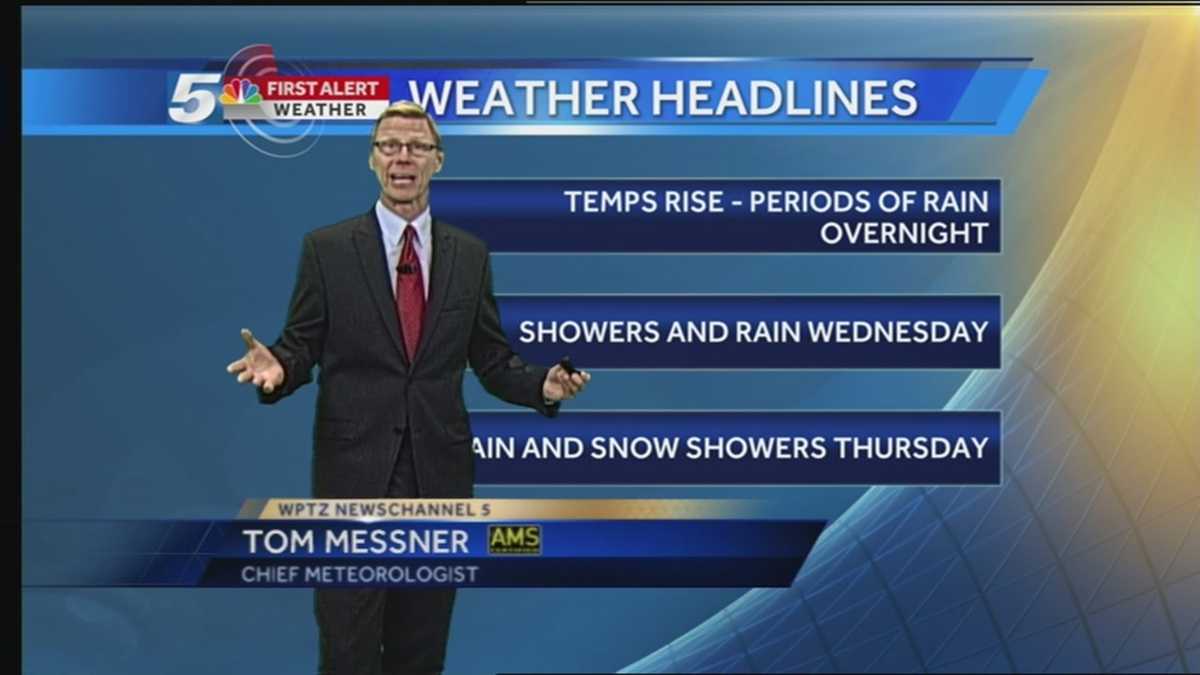 Tom Messner's icy First Alert Weather forecast