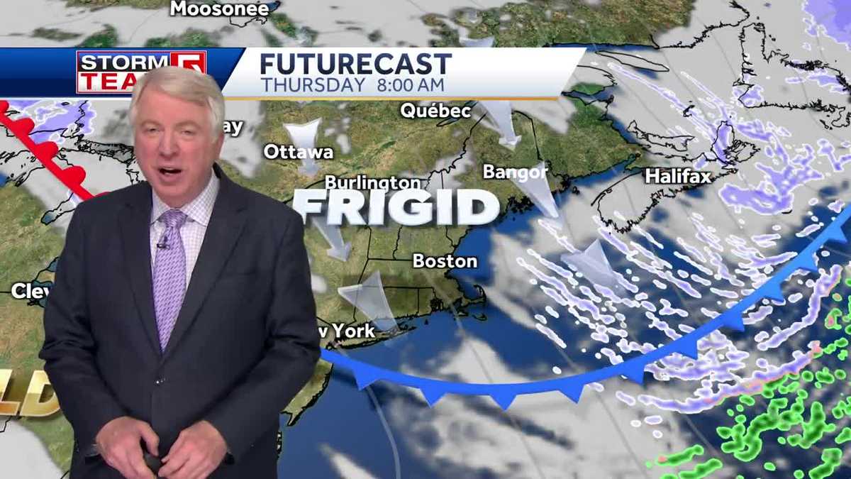 Video: Cold returns Thursday, with an unsettled Friday and weekend