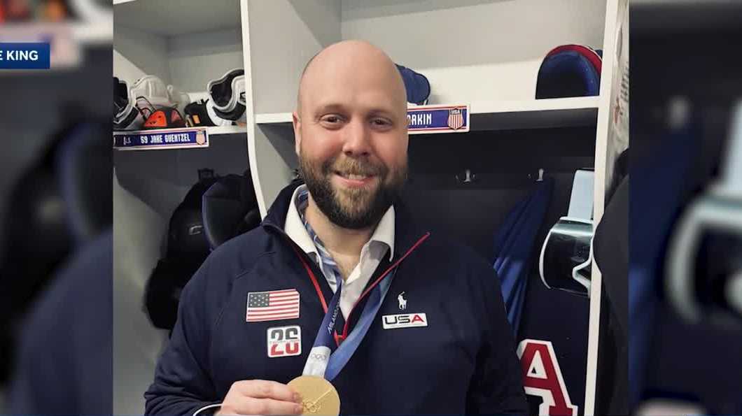 Center Conway's Mike King helps US men's hockey win first gold medal since 1980