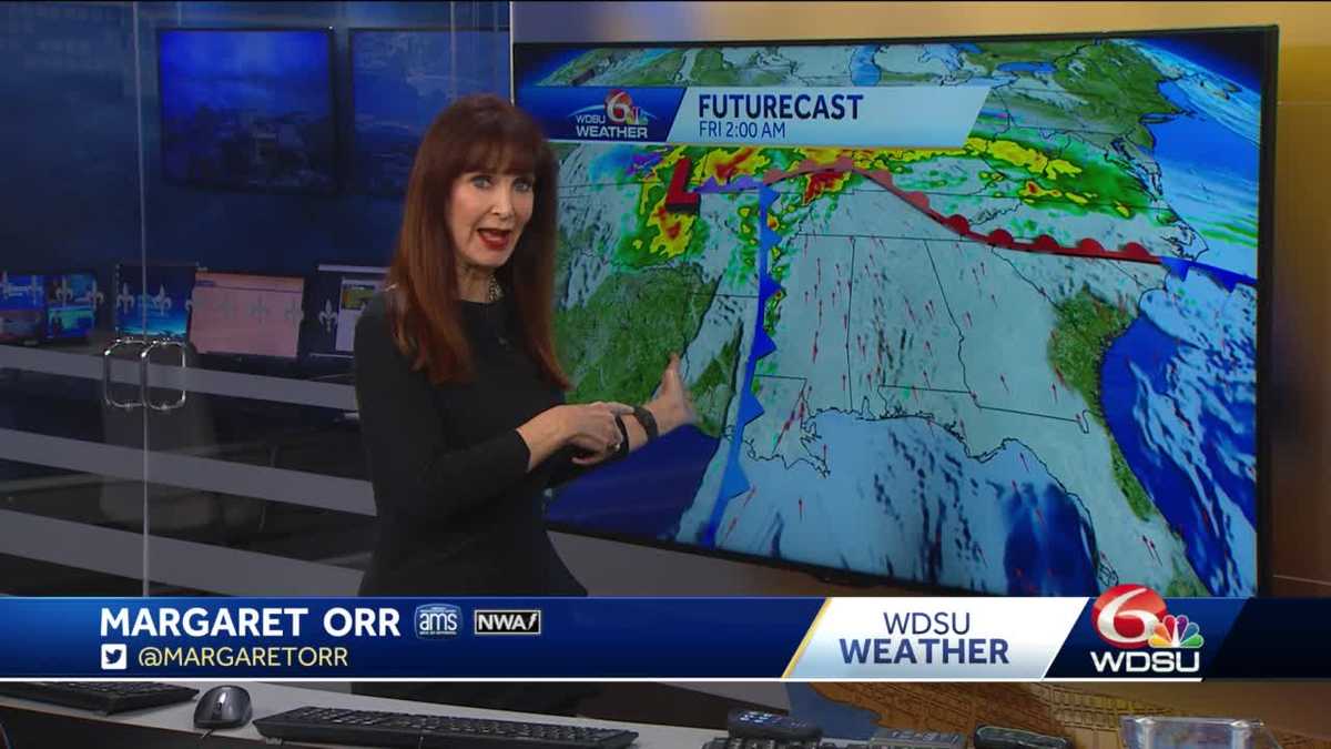 Weak Cold Front Early Friday