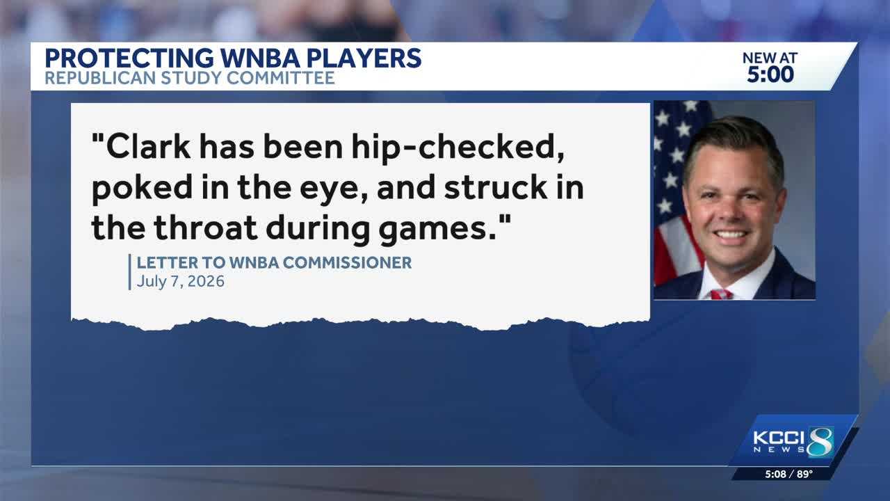 Iowa congressman calls for stronger WNBA player protections