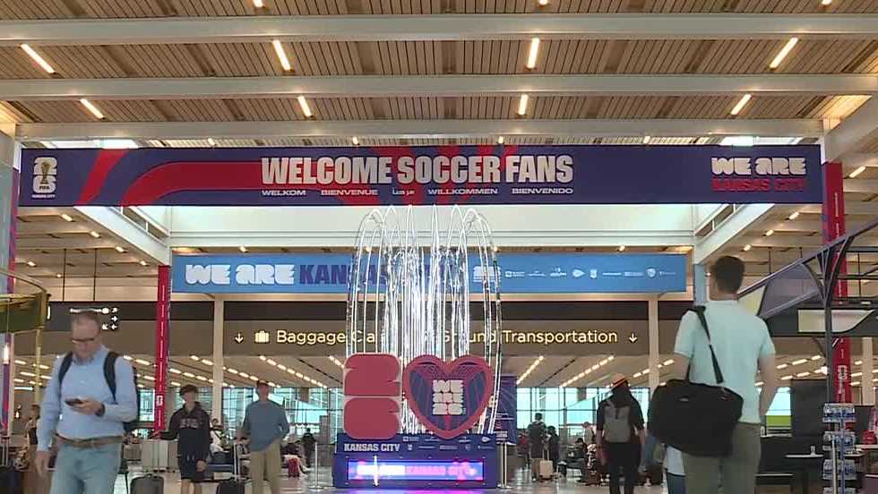 Flying through Kansas City? Here's how the airport is celebrating the FIFA World Cup