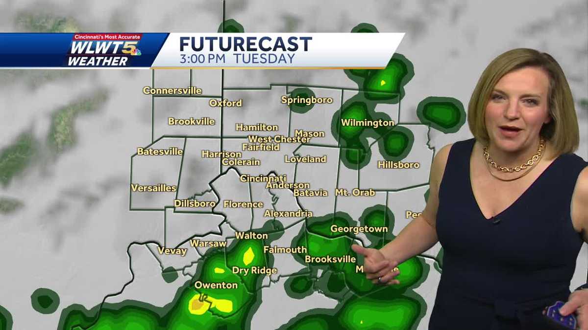 Scattered Rain Starts Midday