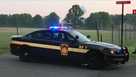 Pennsylvania State Police car in Butler