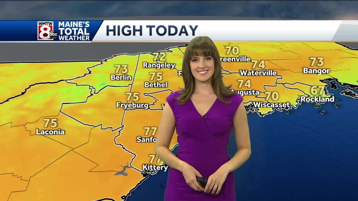 Much warmer today with strong storms possible