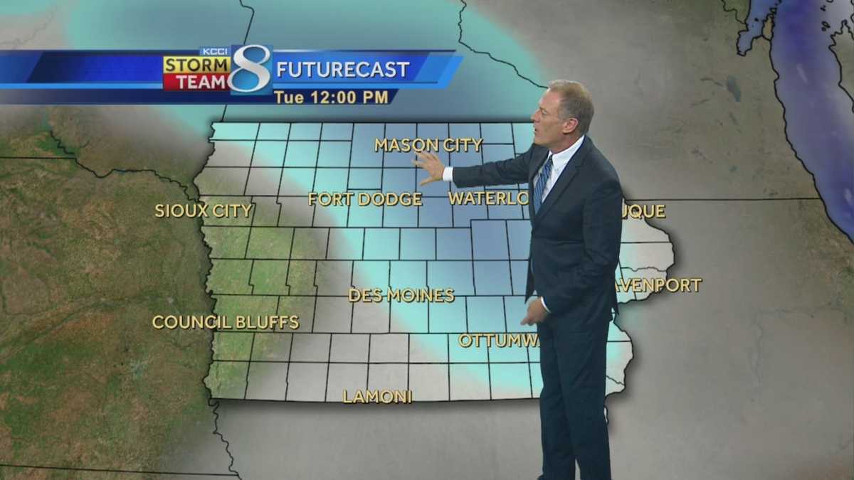 KCCI 8 video weather forecast
