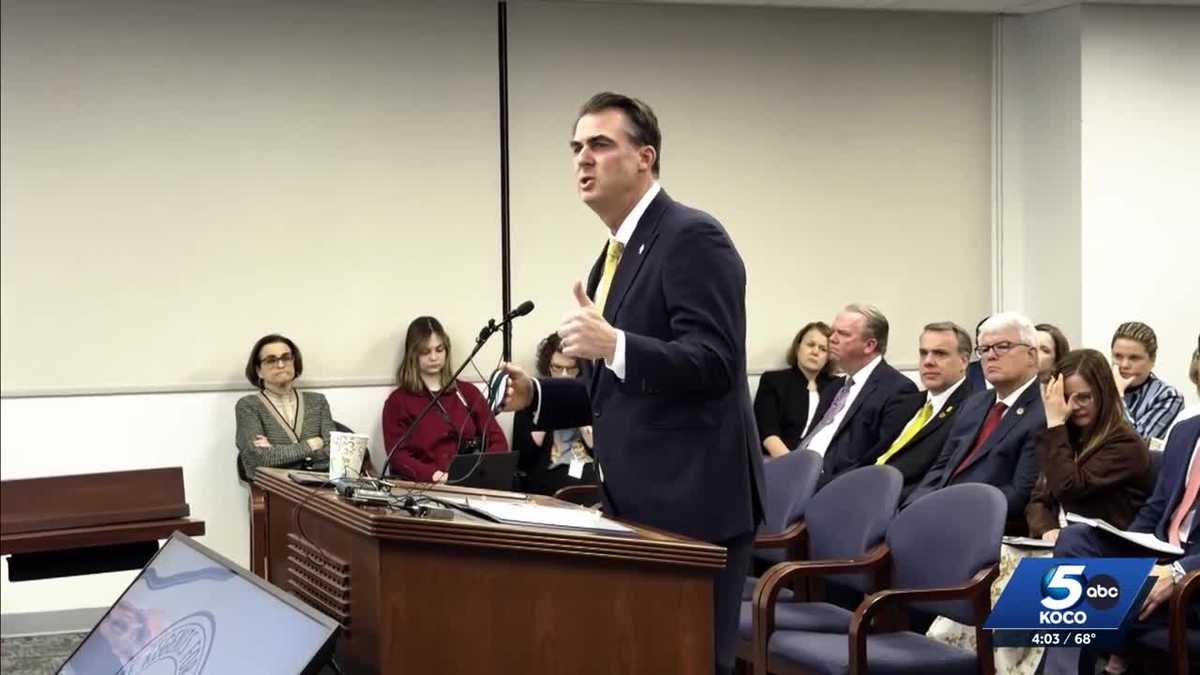 Oklahoma Gov. Kevin Stitt unveils plans for faster degrees and university oversight