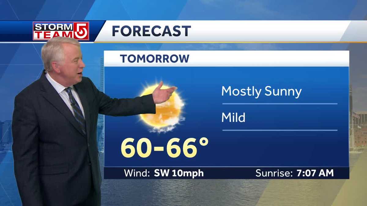 Video: Chilly morning; Warmer days ahead