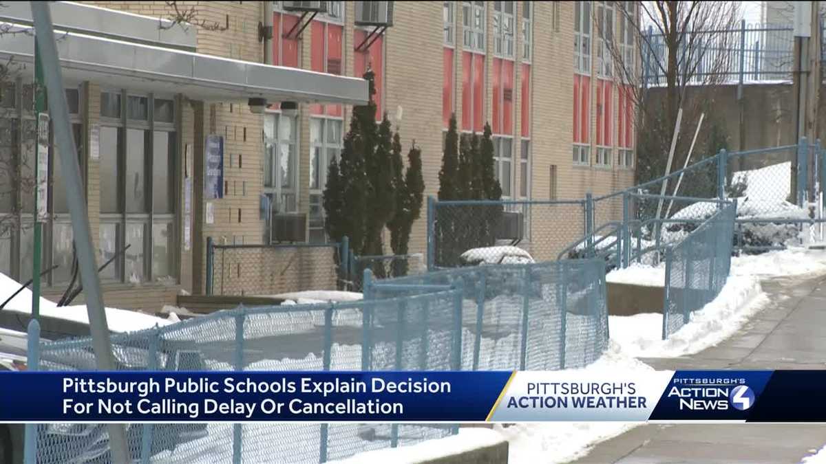 Pittsburgh Weather: Pittsburgh Public Schools does not 