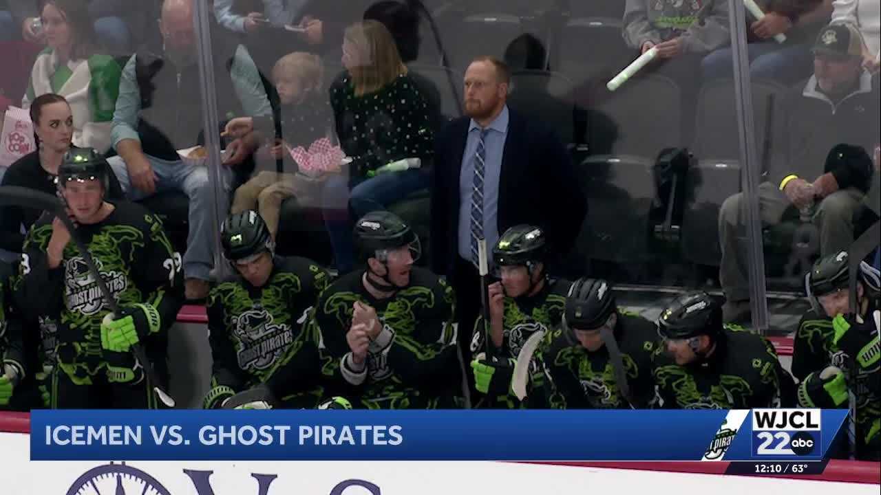 Cicigoi, Ghost Pirates shut out Icemen 2-0