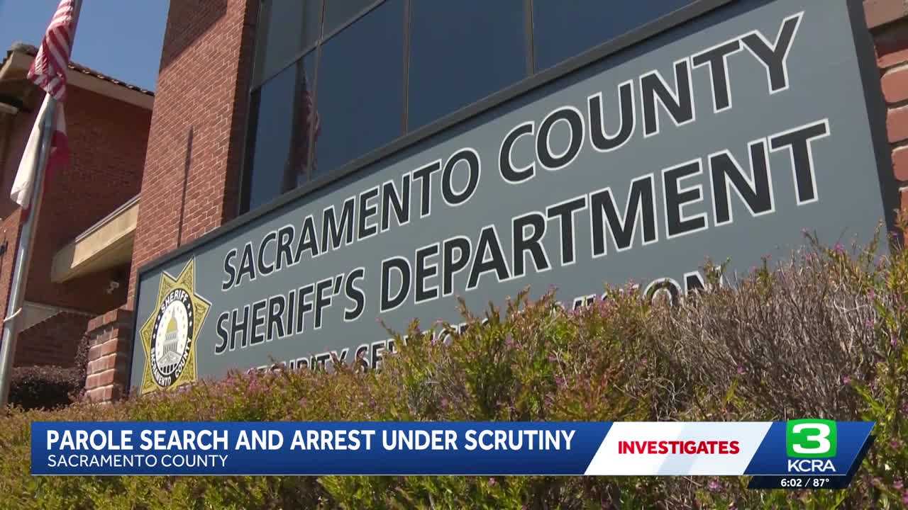 Sacramento sheriff's motive for searching a parolee's home is called into question
