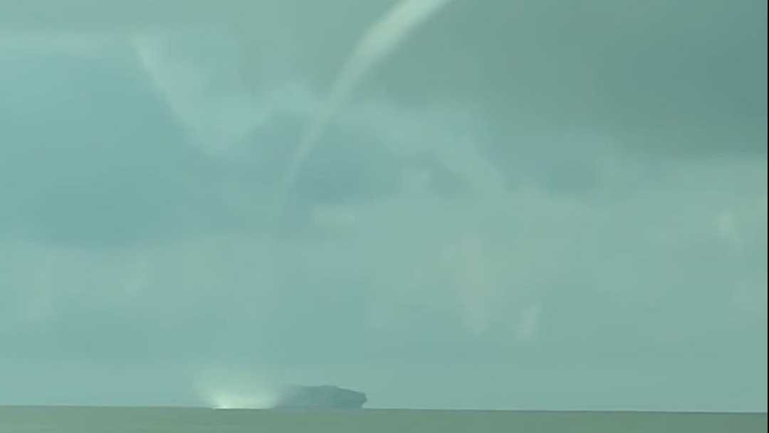 Video: Waterspout spotted off Hilton Head Island