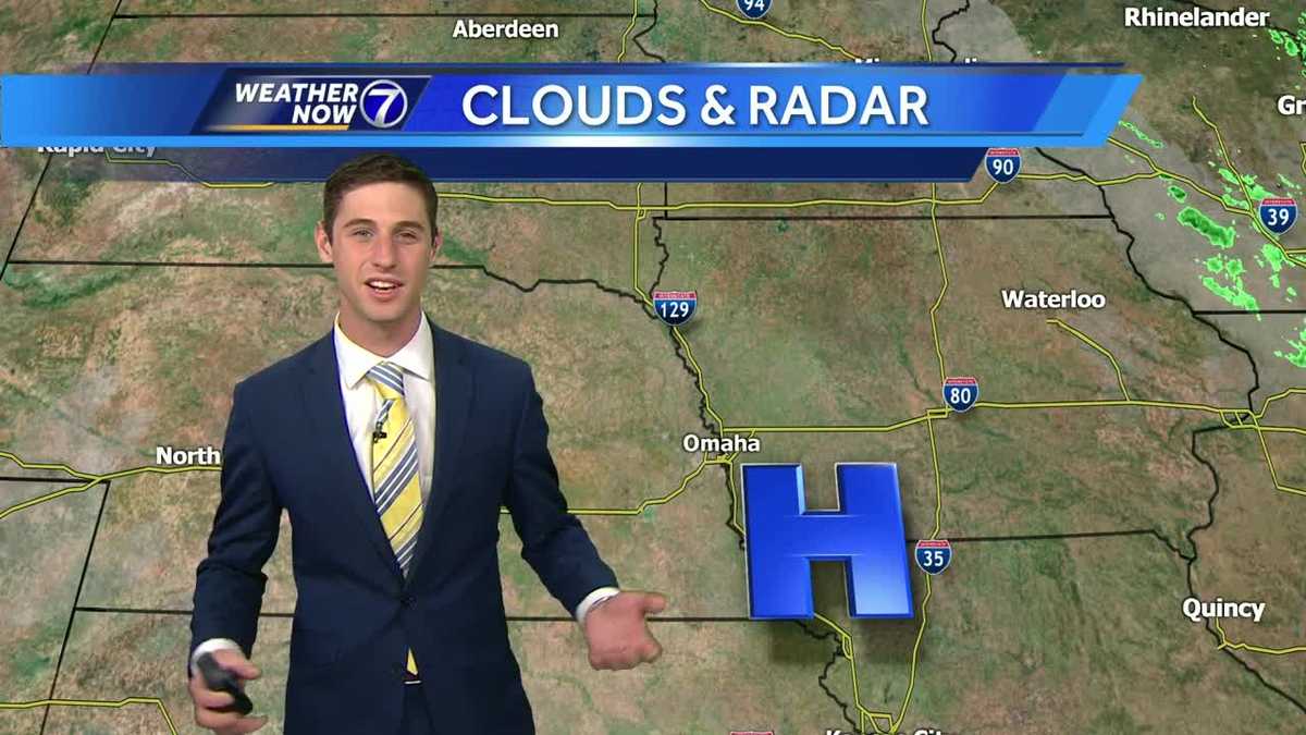 Warm and breezy Saturday morning forecast