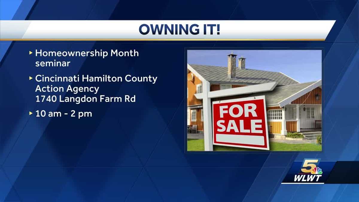 June is home ownership month and a seminar today is teaching people