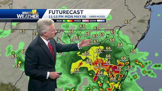 Rain showers return Monday night for Maryland - Vimarsana News