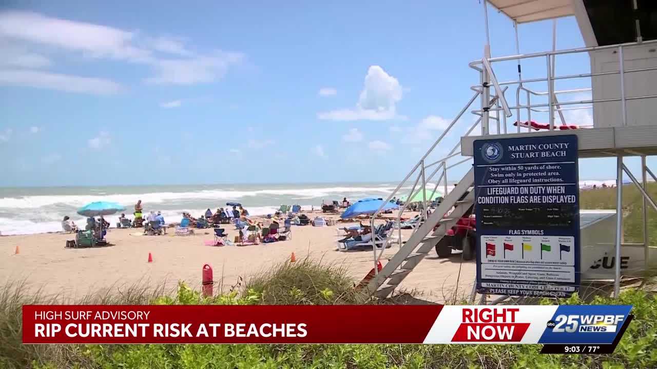 South Florida beaches under rip current warning as lifeguards urge swimmers to stay safe