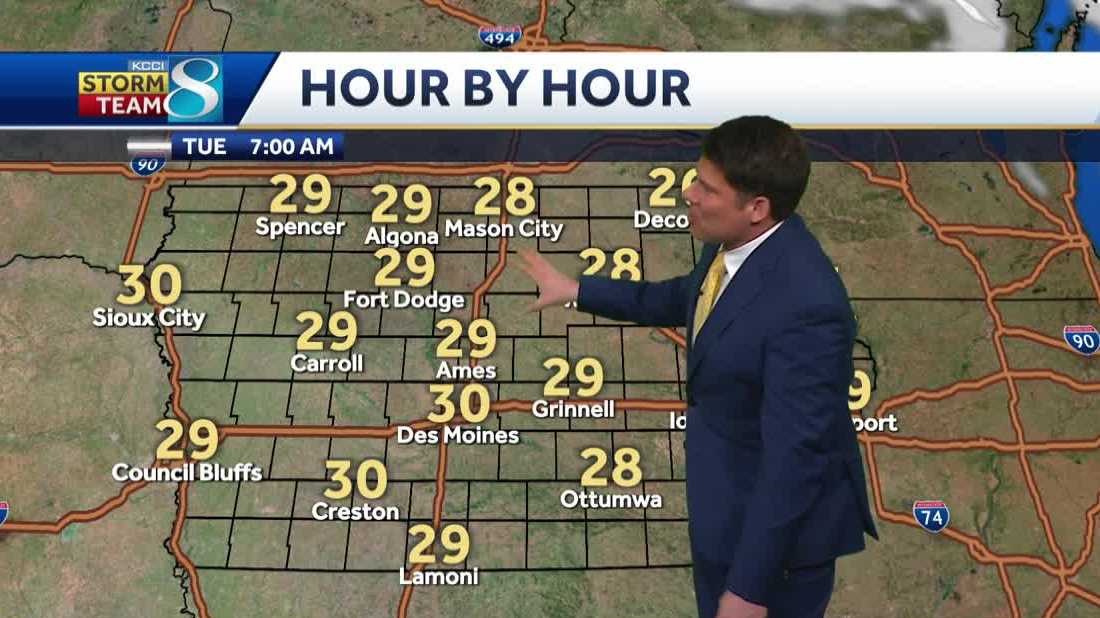 Des Moines weather: Cool Monday with rain chances later this week