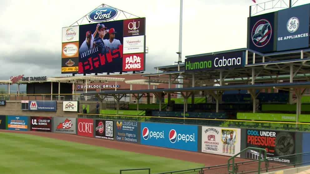 Louisville Slugger Field. Kentucky., Louisville Bats. ** Do…