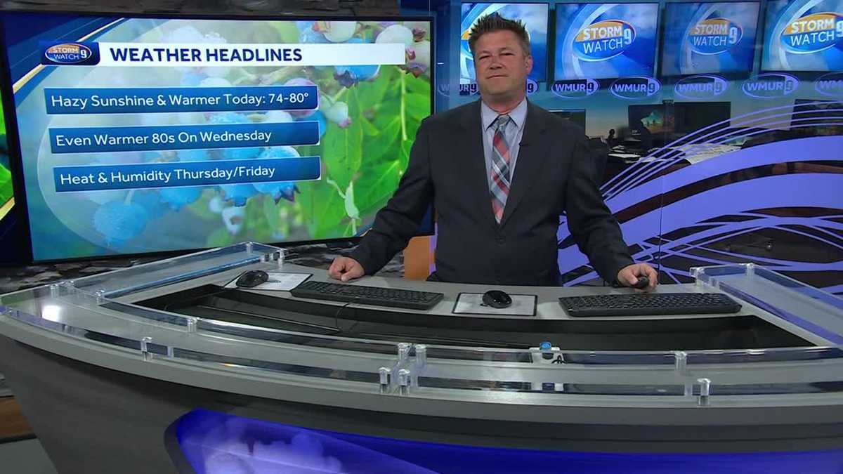 NH forecast video: Warm day before hotter weather this week