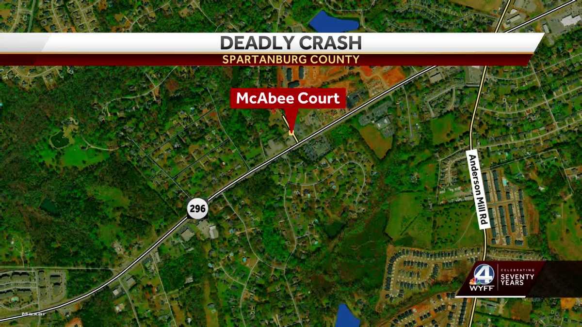 South Carolina: 1 dead, 3 injured in Spartanburg Co. crash - WYFF
