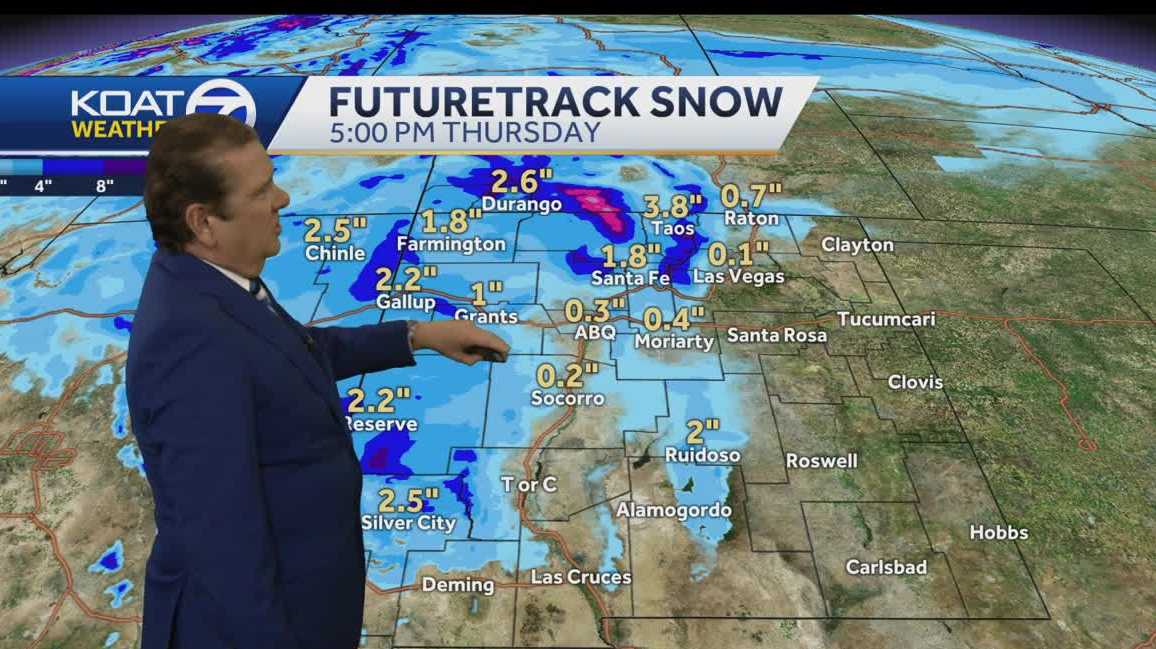 New Mexico winter storm to bring snow and bitter cold