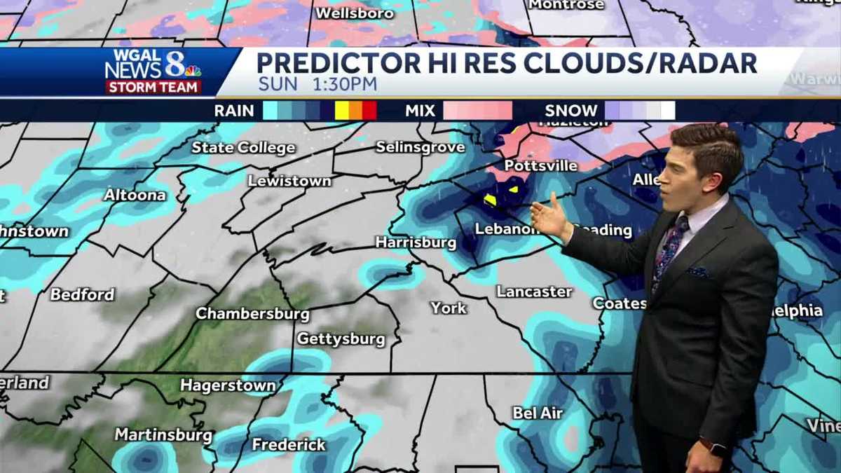 Next storm system brings rain/snow showers