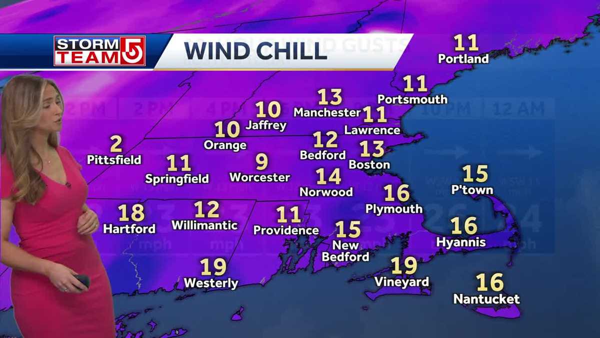 Video: Bitter blast ahead of next chance for snow